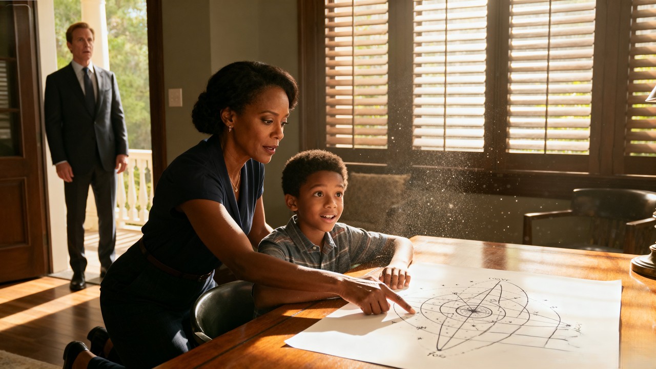 The Billionaire Came Home Early – The Black Maid Teaching His Son Left Him Astonished...