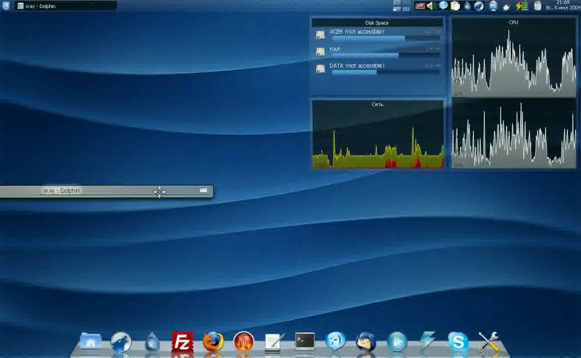 linux compiz fusion - YouTube