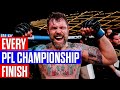 Every $1 Million Finish from PFL Championships