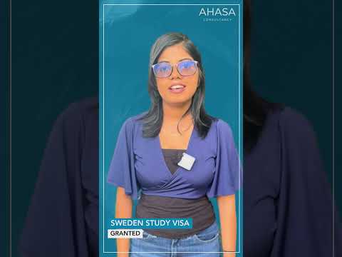 Nishamini Dahanayaka, Sweden student visa granted