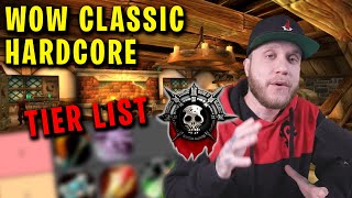 Classic WoW Hardcore Tier List (The Ultimate Class Picking Guide For Hardcore)