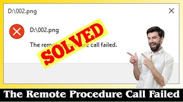 [SOLVED] The Remote Procedure Call Failed Error Problem