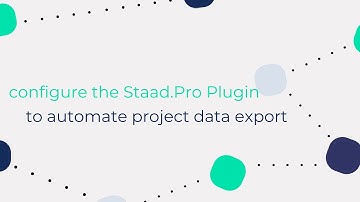 Properly Configure the Staad.Pro to Pathw.ai User Tool for Valid Exports.