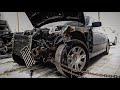 Разбитая BMW E39 едет в сервис! / Часть Вторая :Как школьник разбил BMW E39 ОТЦА