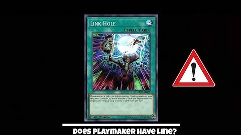 Yugioh Duel Links Does Playmaker Have Line with Link Hole?