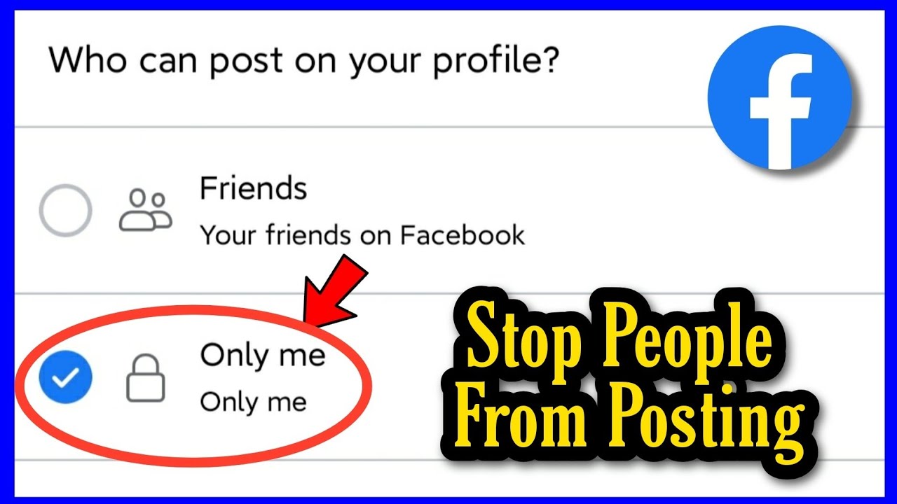 how-to-stop-people-posting-on-your-facebook-profile-youtube