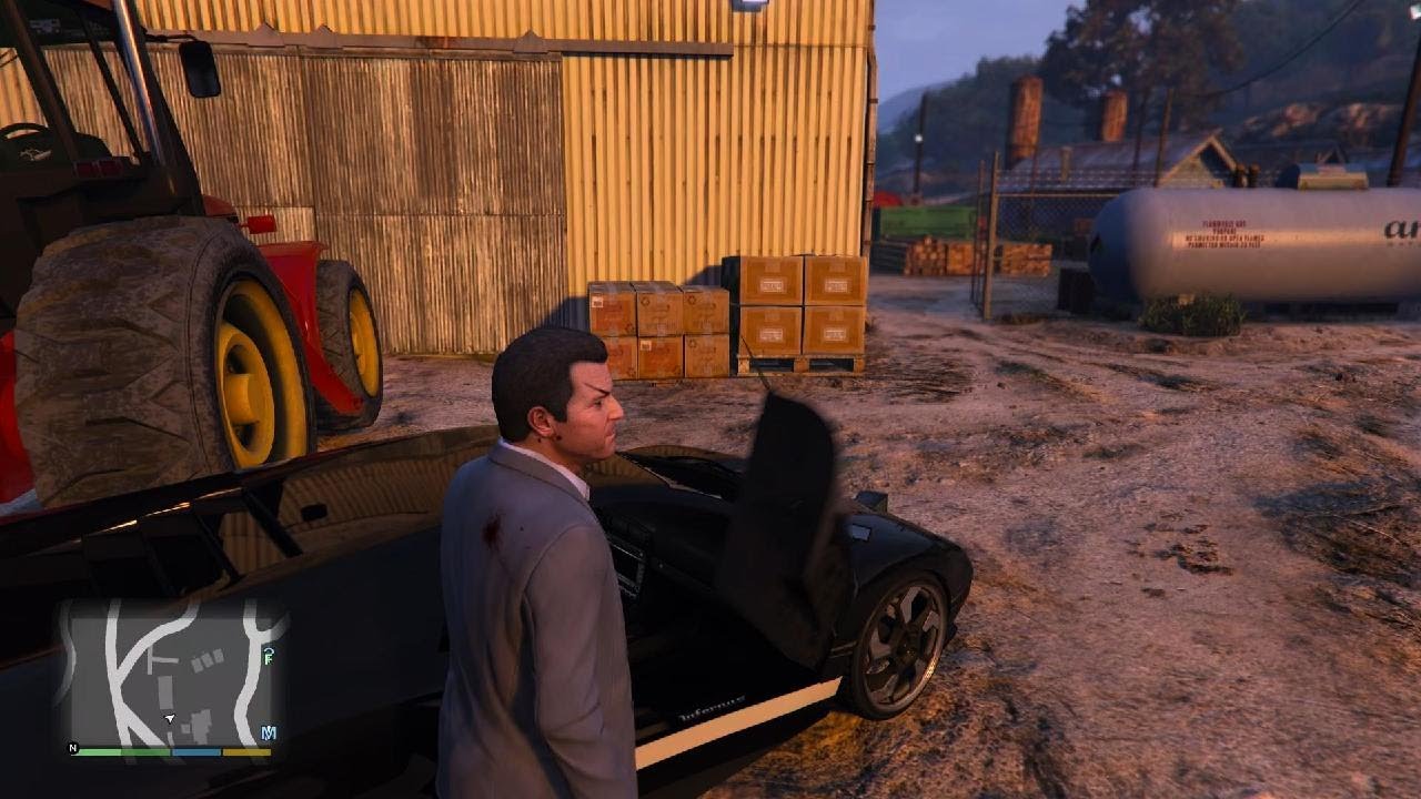 GTA 👋 5️⃣ jumping from car