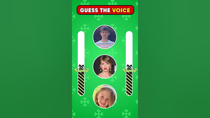 Guess who's singing?🎵🎤Nidal Wonder, Taylor Swift or Like Nastya