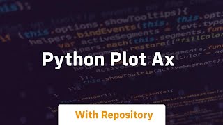 python plot ax Python Plot Ax