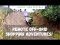 Remote off-grid shopping adventures.