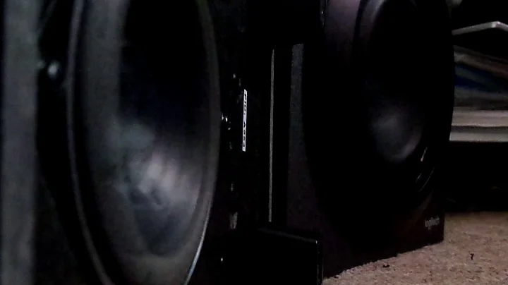 Logitech Z333 and Z313 20hz Bass test