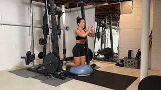 Nordic Hamstring Curl Bosu Smith Machine