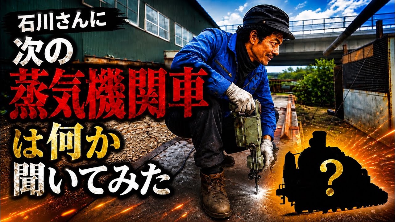 esowと川　『廃屋』 What is the next steam locomotive? I asked Mr. Ishikawa. Episode