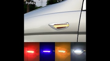 Dynamic side marker turn signal light