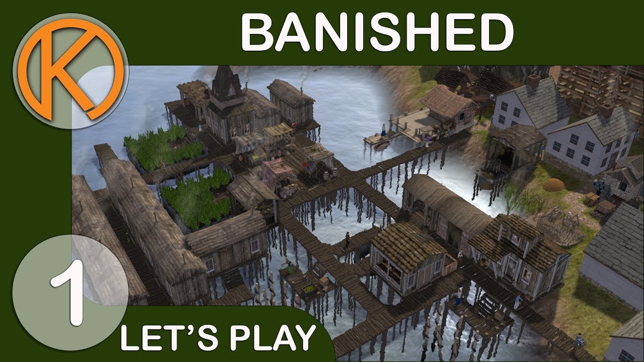 Banished Colonial Charter 1 75 Journey Journey Begins Ep 1 Let S Play Banished Gameplay Youtube