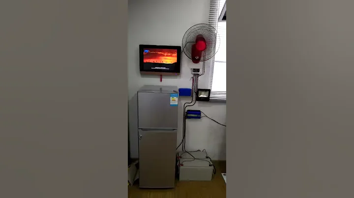 Solar system for TV,Fans, Light and Refrigerator!