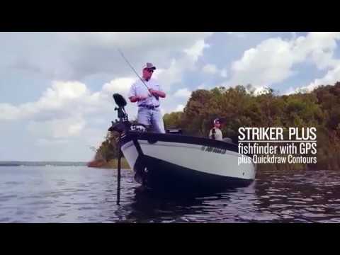 STRIKER™ Plus – The fishfinder with GPS and Quickdraw Contours mapping