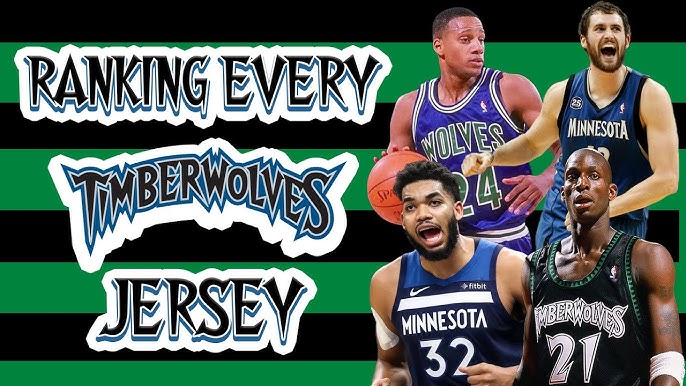 NBA Uniform History  Minnesota Timberwolves 