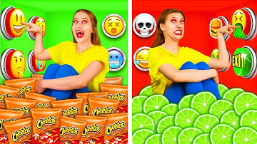 1000 Mystery Buttons Challenge Only 1 Lets You Escape | Epic Food Battle by RaPaPa Challenge