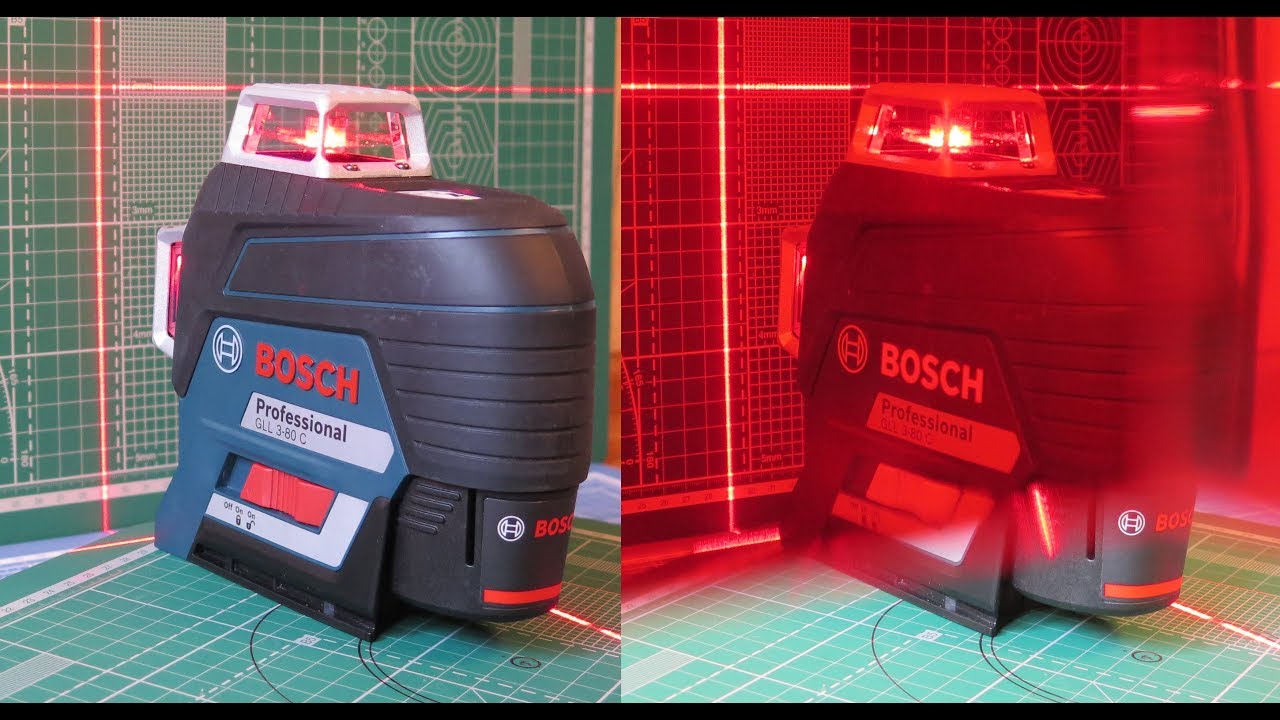 Bosch красные очки (1608M0005B) для работы с нивелиром YouTube