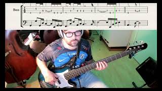 MICHAEL JACKSON /// The Lady in My Life (1982) Bass cover with tabs and notation