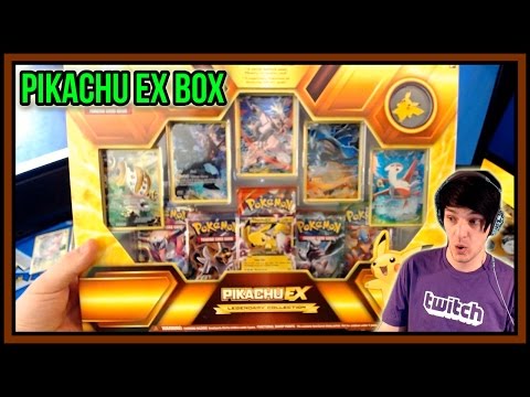 Pokemon Tcg Pikachu Ex Legendary Premium Collection Box Opening
