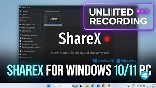 How to Download & Install ShareX on Windows 11 PC/Laptop | Free Screen Capture Tool 2026 screenshot 4