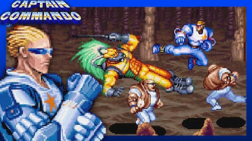 Captain Commando (Arcade) Stage 2 - MUSEUM | Playing With Captain Commando