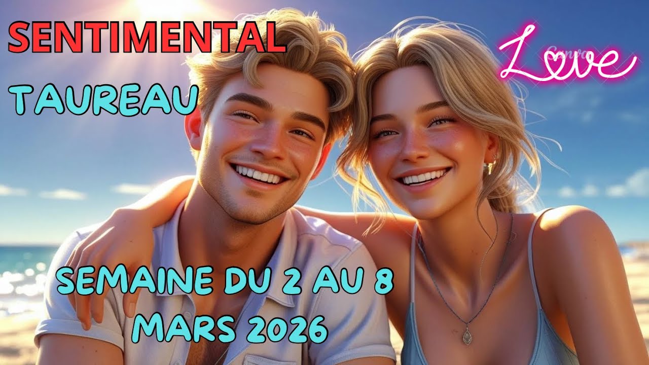 TAUREAU ♉️ GUIDANCE SENTIMENTALE DU 2 AU 8 MARS 2026 ❤️ #guidancesentimentale #tiragesemaine 