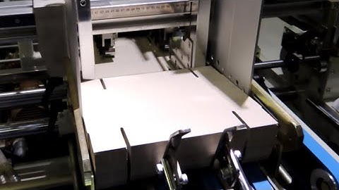 4/6 corner collapsible box WO-650PCR-I  folder gluer machine