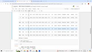Correlation Python Code