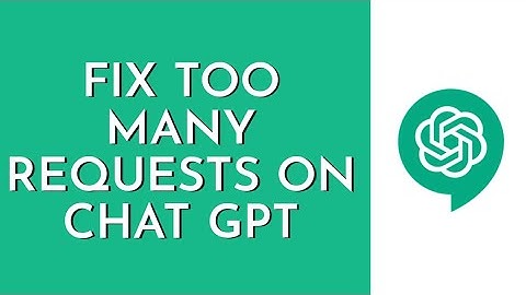 How To Fix Too Many Request In ChatGPT | Open AI Chat GPT (Tutorial)