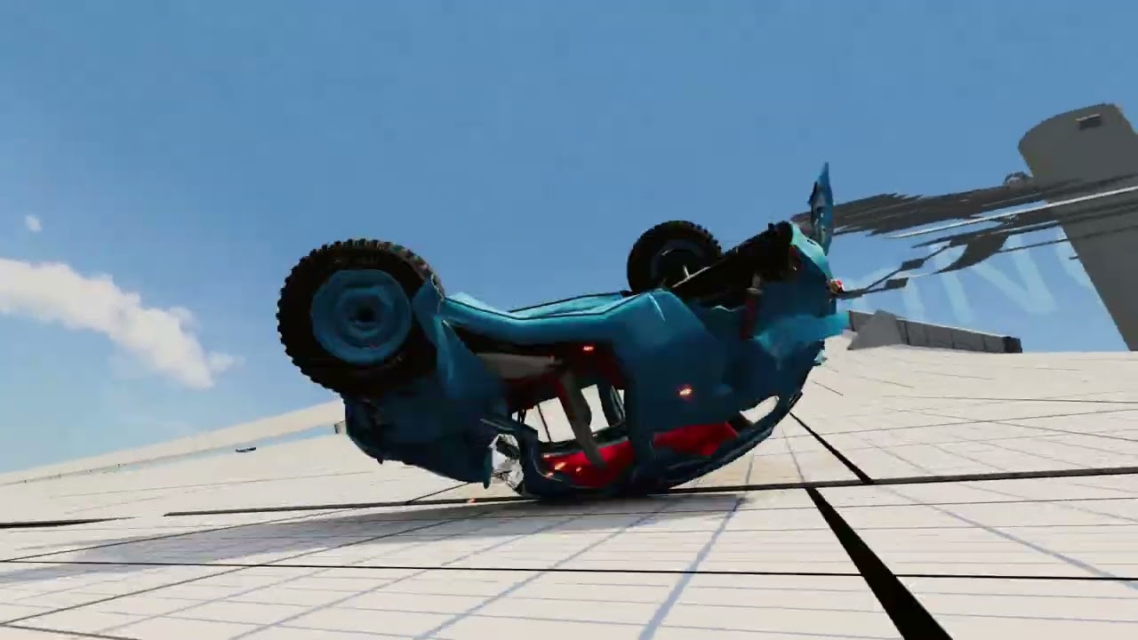 BeamNG drive -video 170- -THE GRID SLOPE 3-