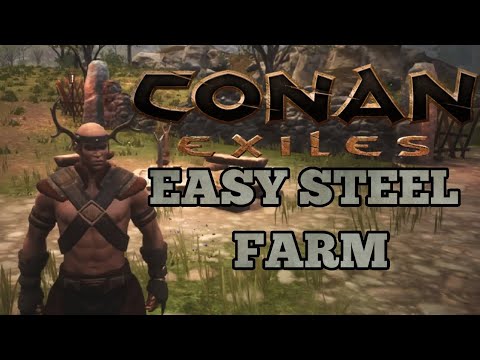 conan exiles make steel