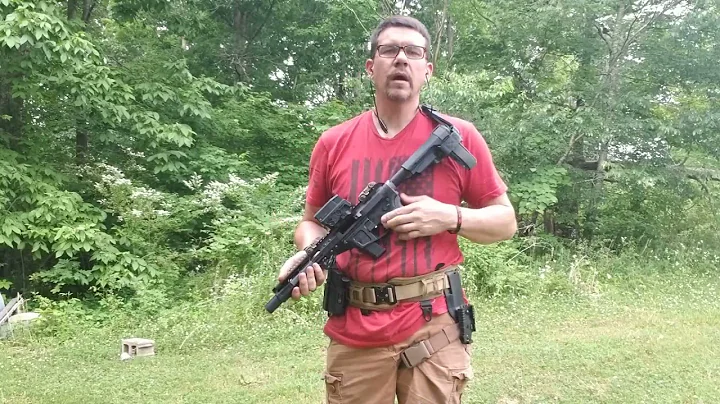 Foxtrot Mike AR9- First shots with Franklin Armory Gen 3 binary trigger.