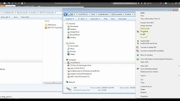 Autodesk Inventor - Inventor Project File Creation and File Management