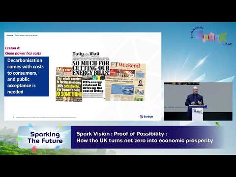 How the UK turns net zero into economic prosperity | Mr. Christ Thackeray