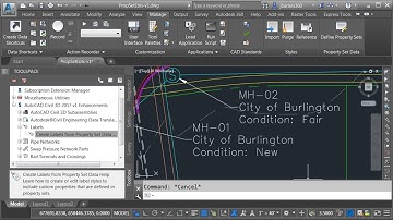Labeling Property Set Data Using Civil 3D 2017 V1 Enhancements