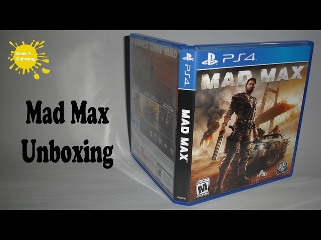 Mad Max - PS4 - Brand New, Factory Sealed