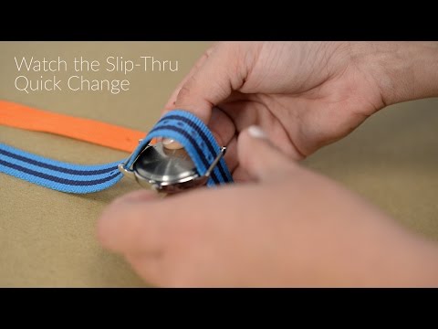 How to change your Timex Weekender Slip-Thru Strap | Timex