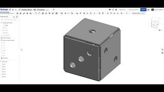 Sheet Metal Dice Using Onshape