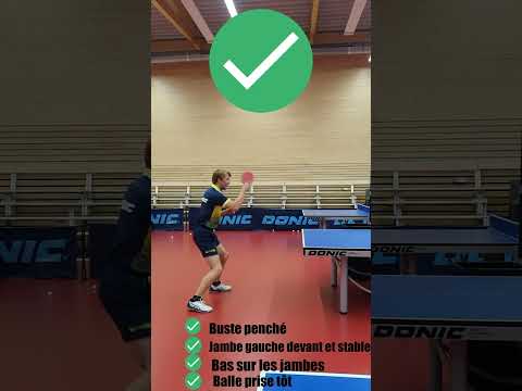 Vidéo: Comment frapper le service Topspin au tennis de table : 9 étapes