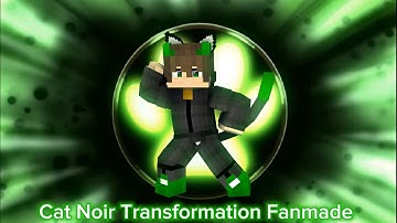 🐞MIRACULOUS: Cat Noir Transformation Fanmade 🐈‍⬛ - Mine-imator Minecraft Animation (🇺🇸🇩🇪🇫🇷)