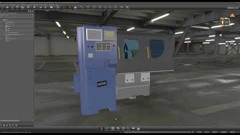 Autodesk VRED Machine simulation
