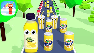 Juice Run Games Pro All Levels Walkthrough Gameplay iOS,Android Update New Levels COKE A4AG