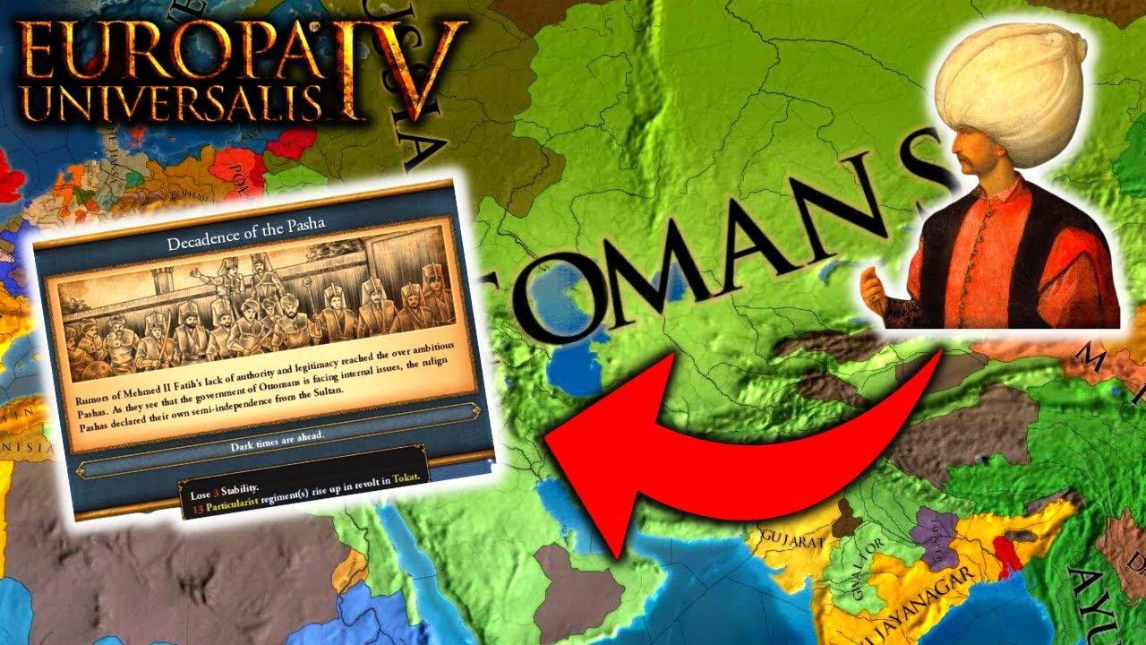 Watch Me Suffer Through The GREAT OTTOMAN DISASTER in EU4 1.35 (VOD