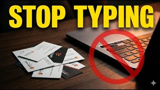 Scan Business Cards to Excel + Voice Notes (AI Demo) screenshot 5