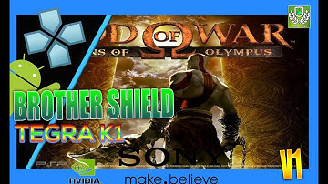 PPSSPP: PSP Emulator | Nvidia Shield Tablet | GOD OF WAR Chains Of Olympus | Android 7.0 | V1