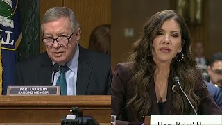 Kristi Noem hearing: Second protester removed from hearing