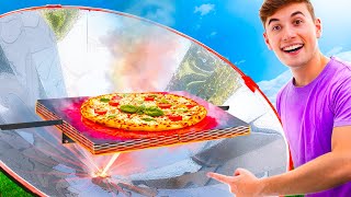 CUCINO la PIZZA con un FORNO SOLARE! ☀️ (Parabola solare)